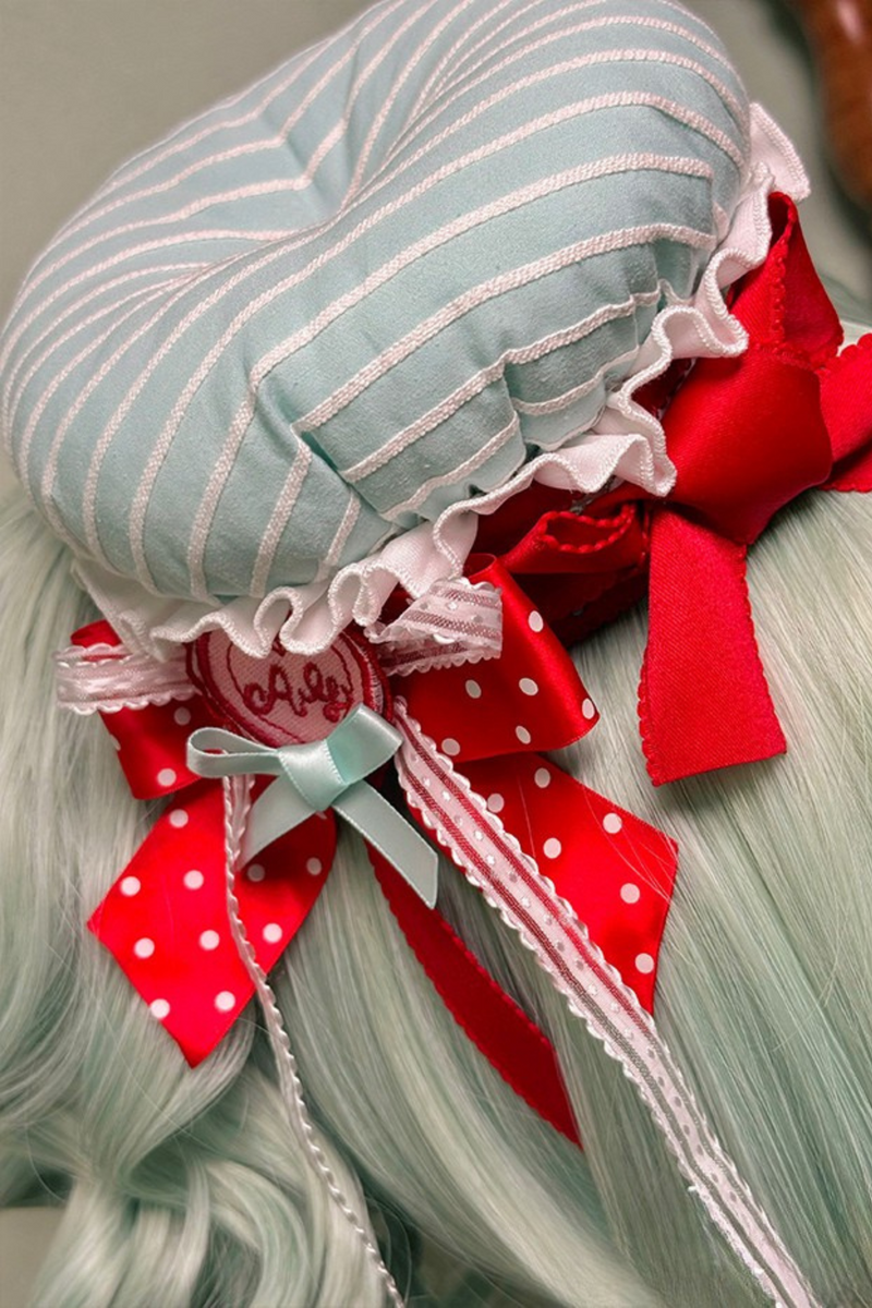 [pre-order Deadline: September 27] Twin Tiered Lolita Series Hair Accessories + Ribbon