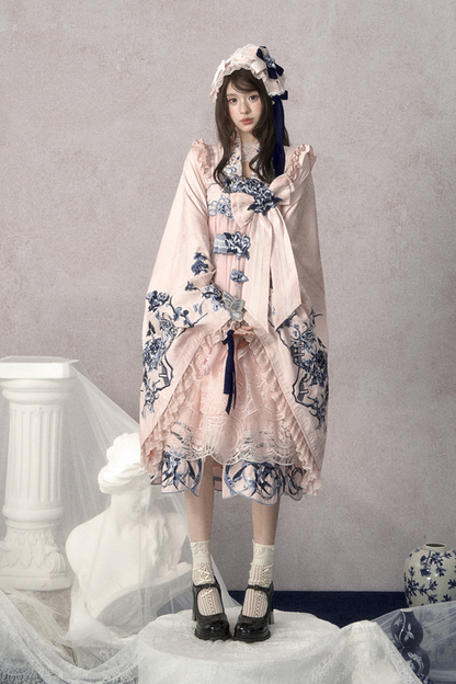 Sweet Chinese-style Cape Jacket