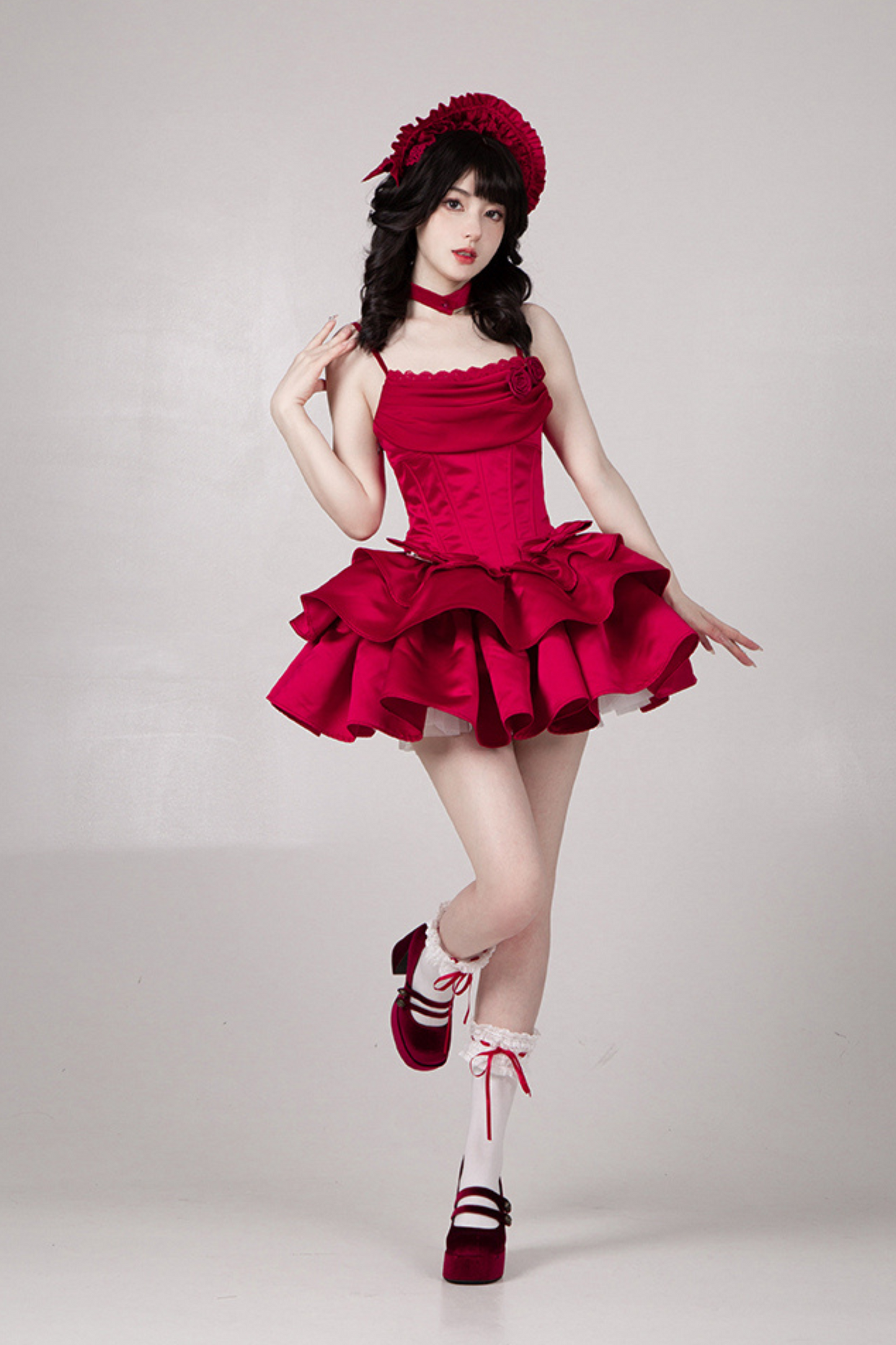 [pre-order] Classical Doll Lolita Jumper Skirt Set
