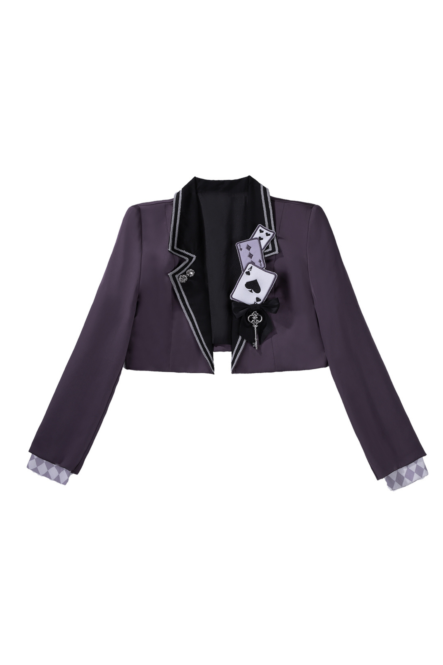 Night Alice Magic Theater Lolita Skirt + Shirt + Short Jacket