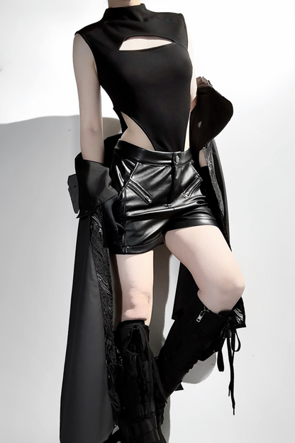 [pre-order] Shinbu Lolita Mode Wide Jacket + Top + Shorts