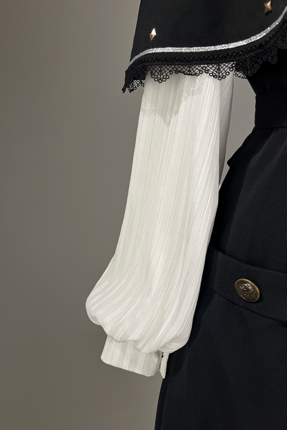 Dragon Aria Lolita Cape Coat + Top + Skirt