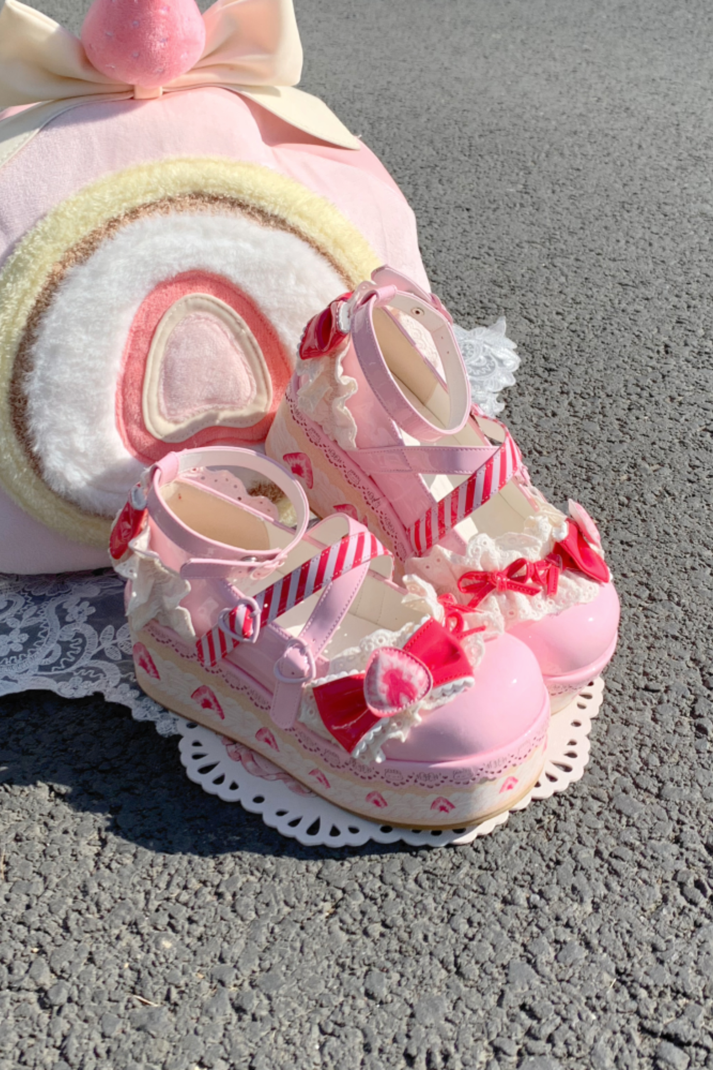 Strawberry Limited Lolita Shoes