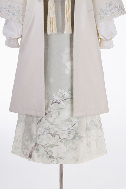 Forest China Coat + Skirt + Top
