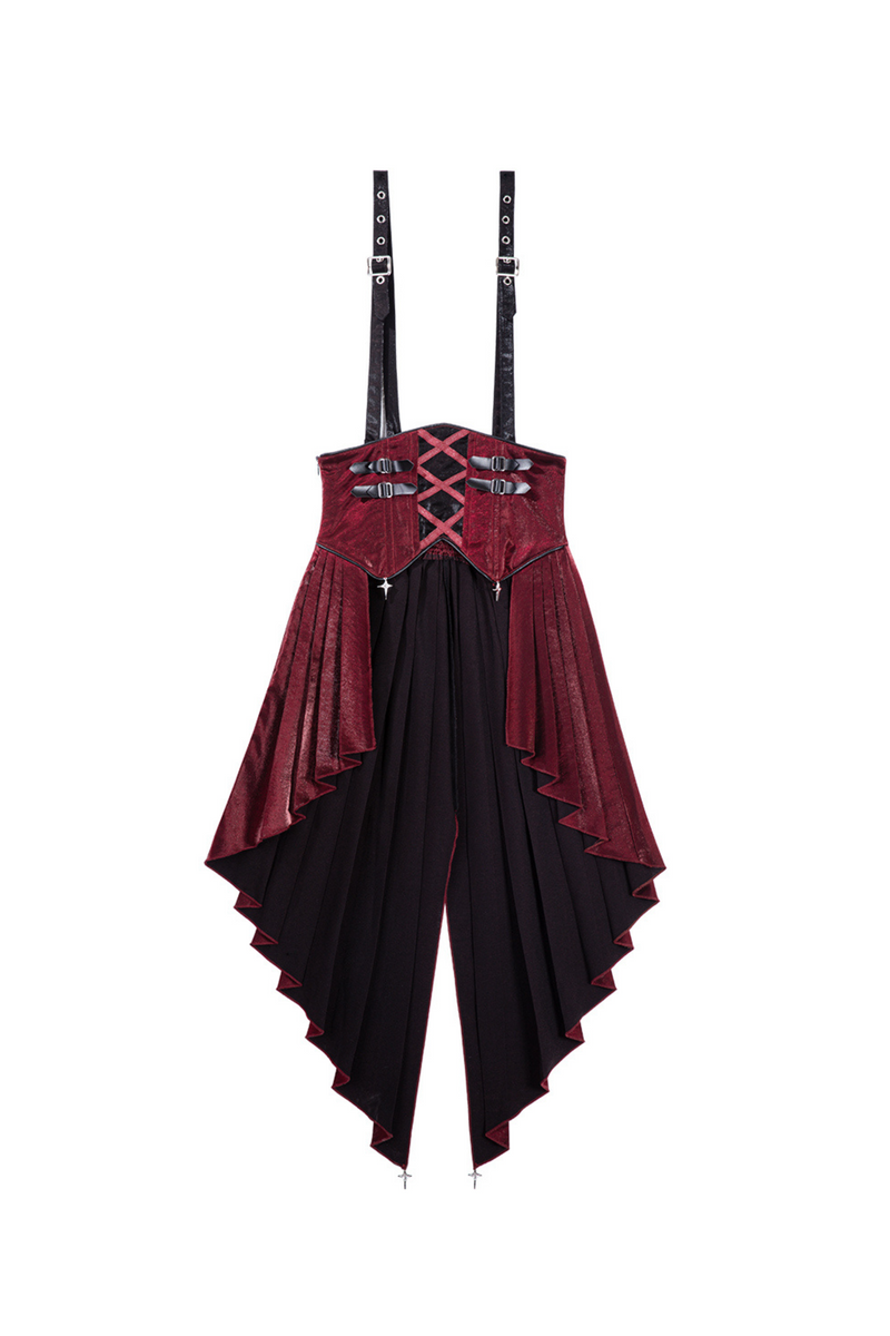 [pre-order] Dark Cyber Suspender Skirt + Shorts + Sleeveless Top + Sleeves