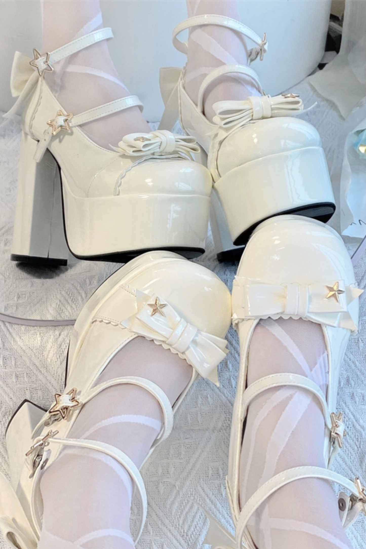 Cookie Star Ribbon Heels