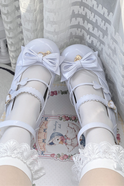 Biscuit Lolita Heel Round Toe Shoes