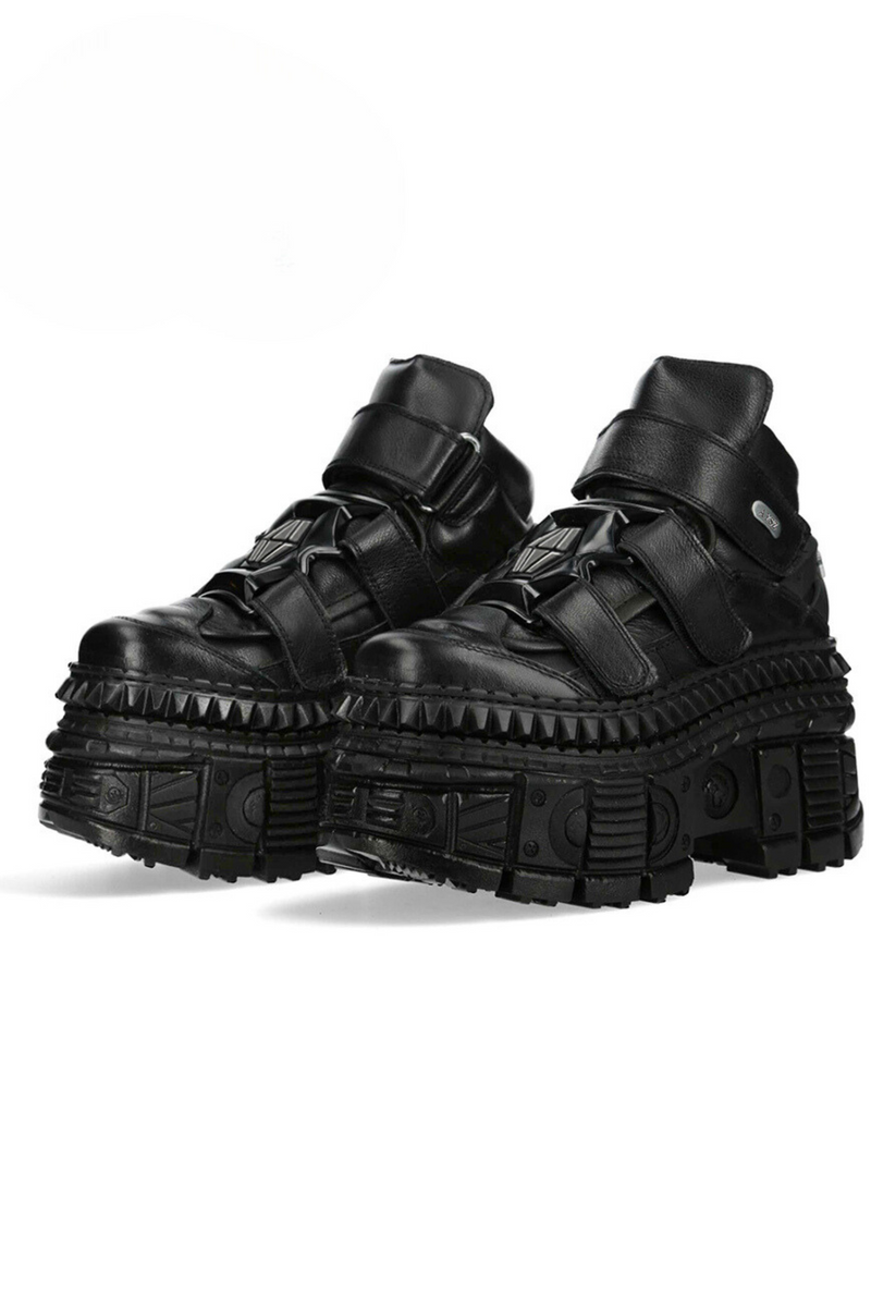 Big Center Design Platform High-top Shoes