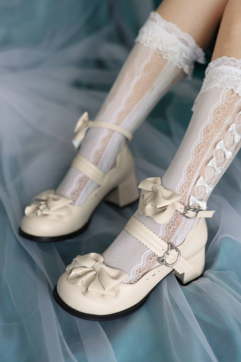 Mary Jane Mid-heel Lolita Shoes