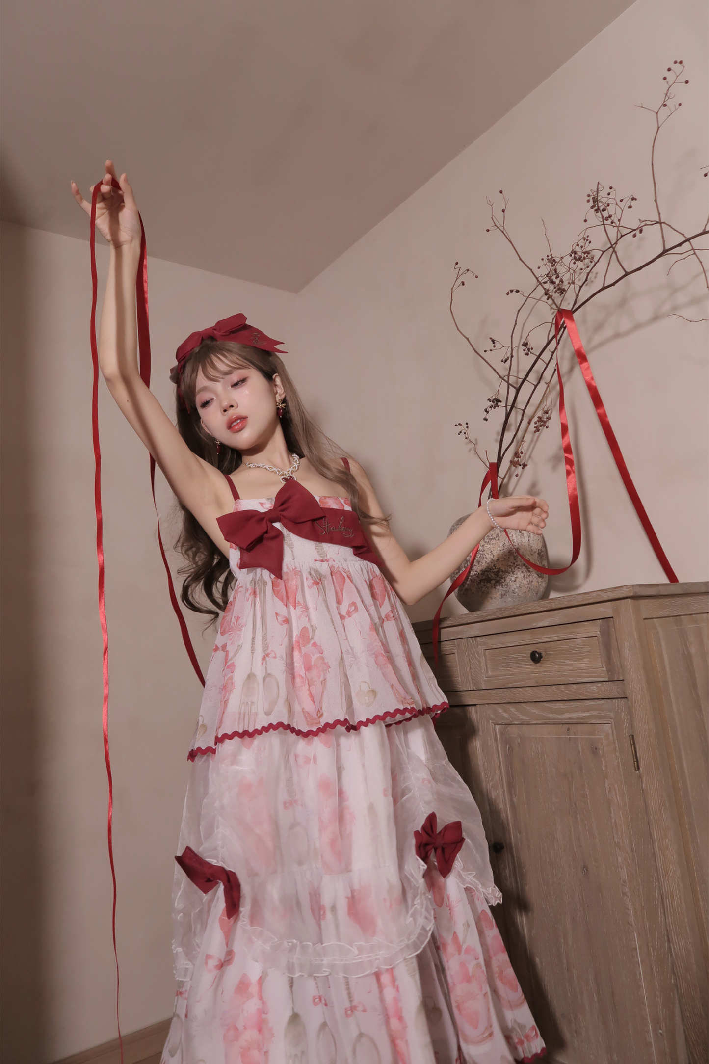 Strawberry Box Lolita Camisole Dress