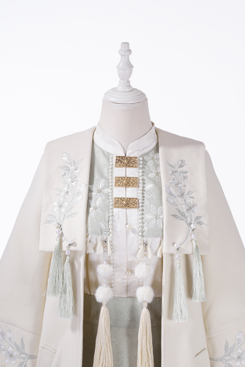 Forest China Coat + Skirt + Top