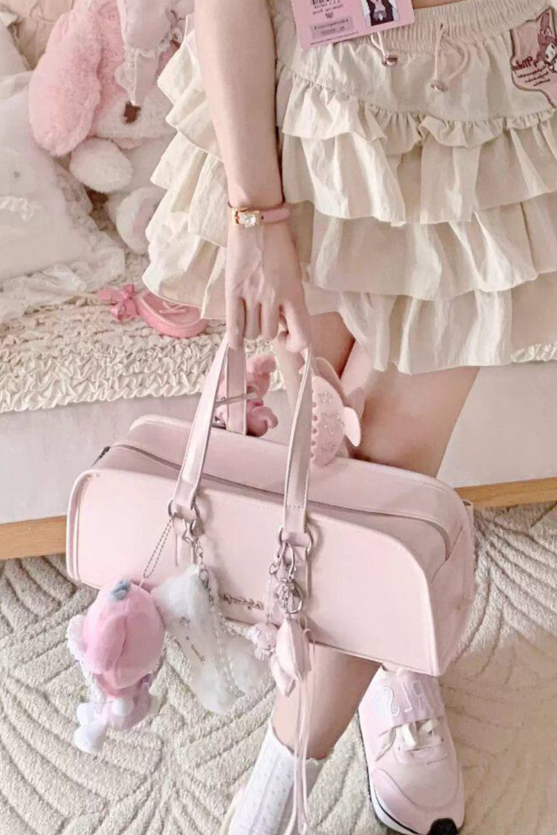 Sweet Dream Ribbon Baguette Bag