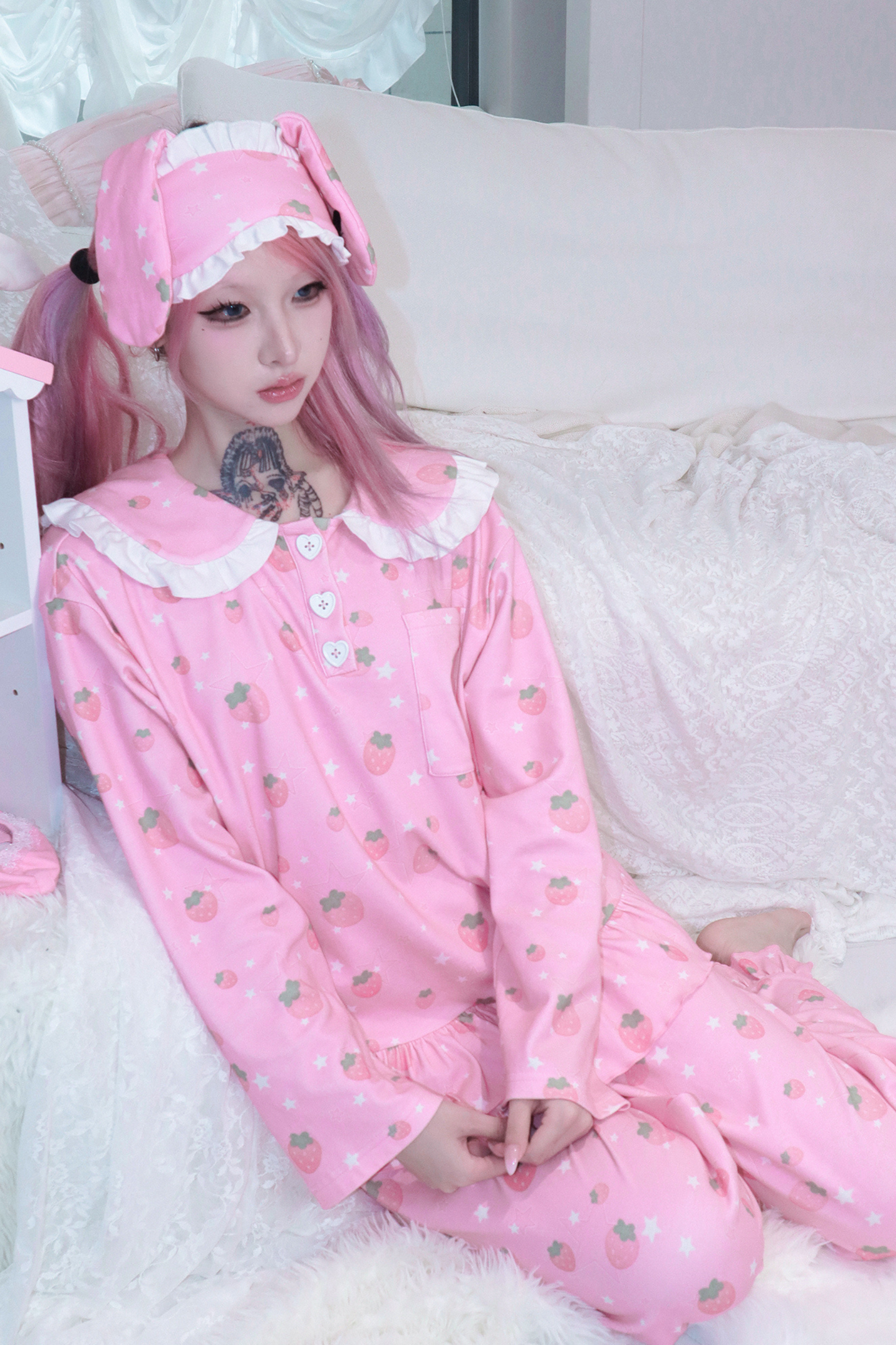 Strawberry Star Pajamas