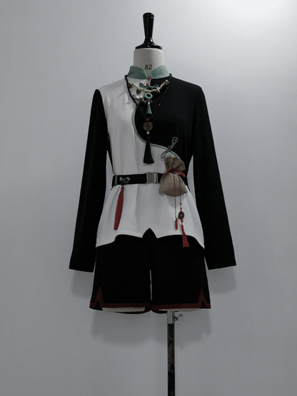 White Chinese-style Prince Lolita Set