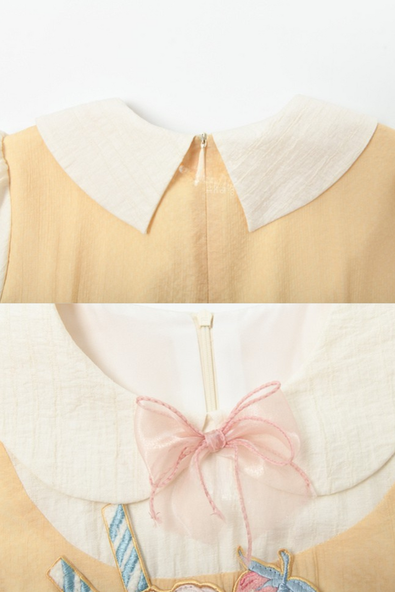 [pre-order] Daily Ribbon Tiered Doll Light Lolita Dress
