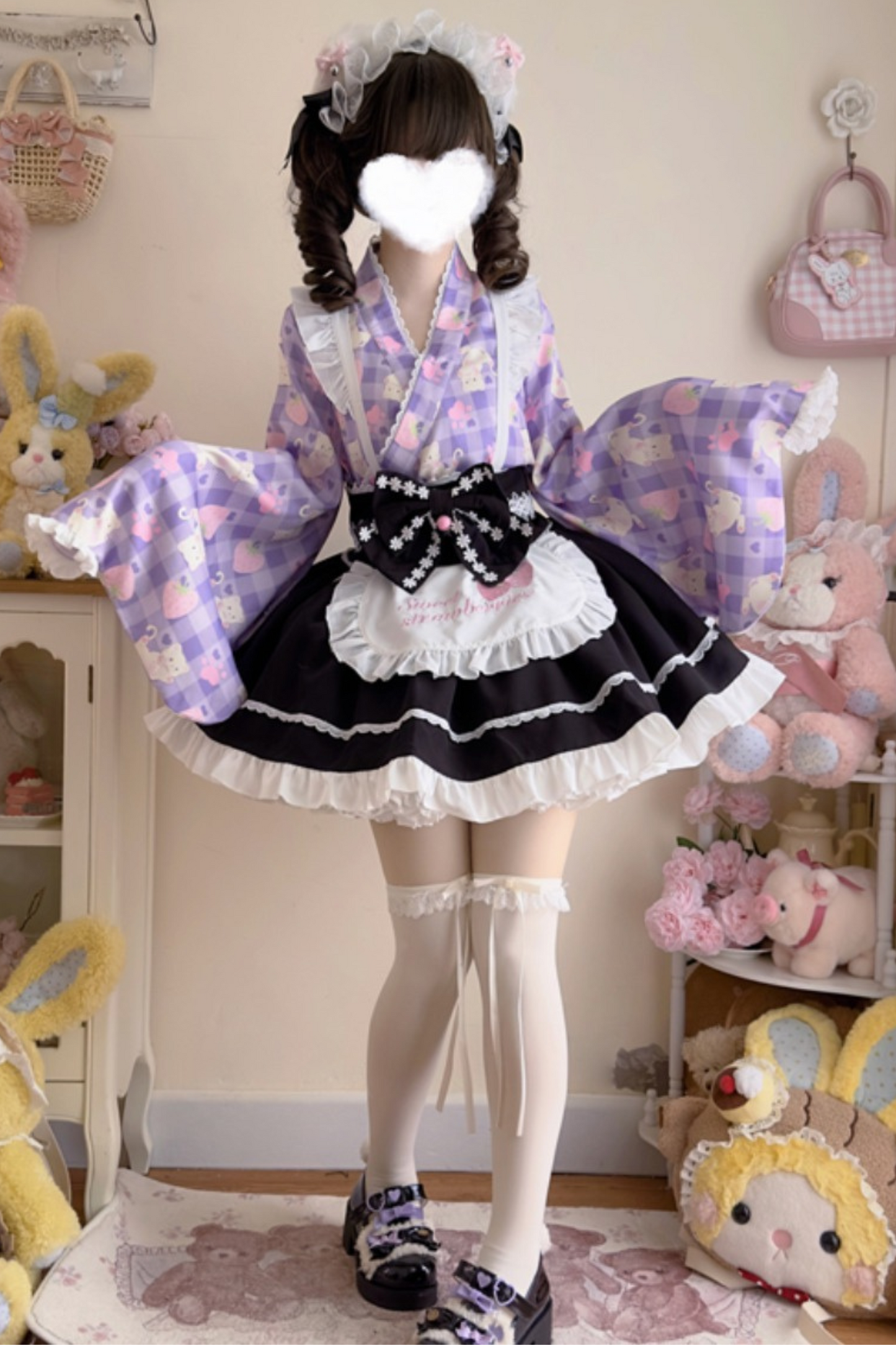 [pre-order] Strawberry Retro Cafe Japanese Lolita Dress