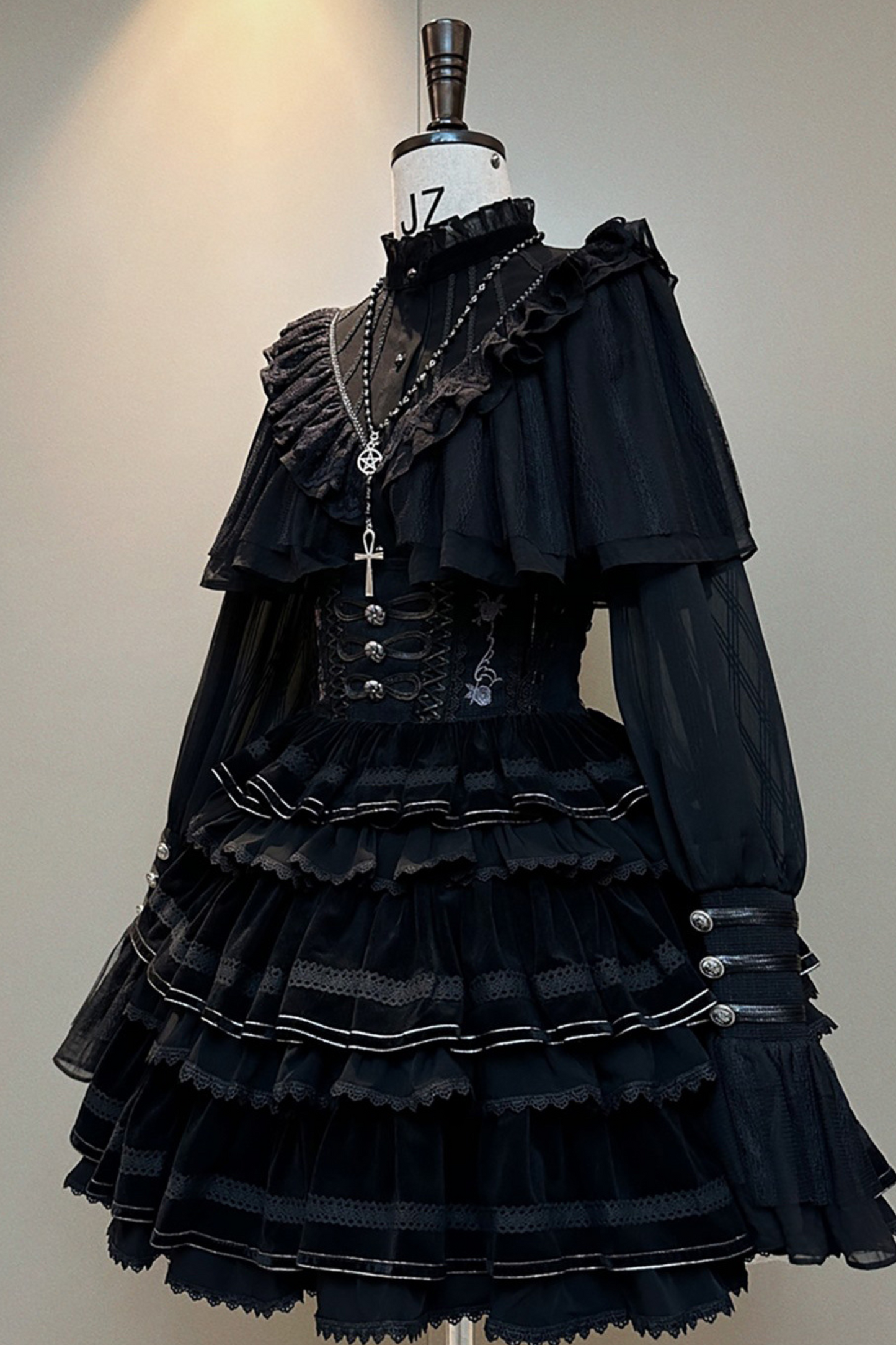 [pre-order] Lolita Shirt + Fishbone Corset Skirt