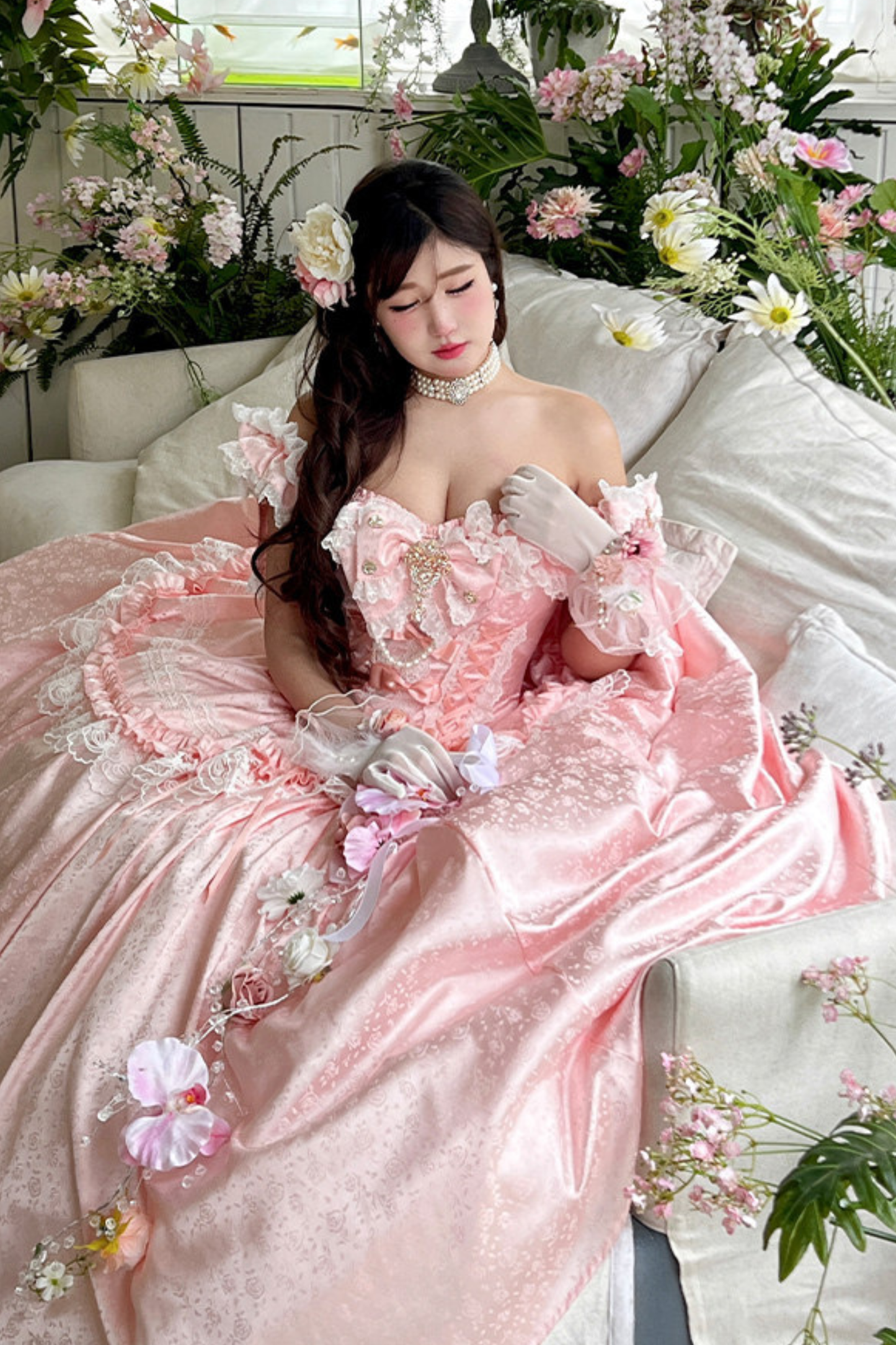 Wedding Moonlight Formal Dress + Veil