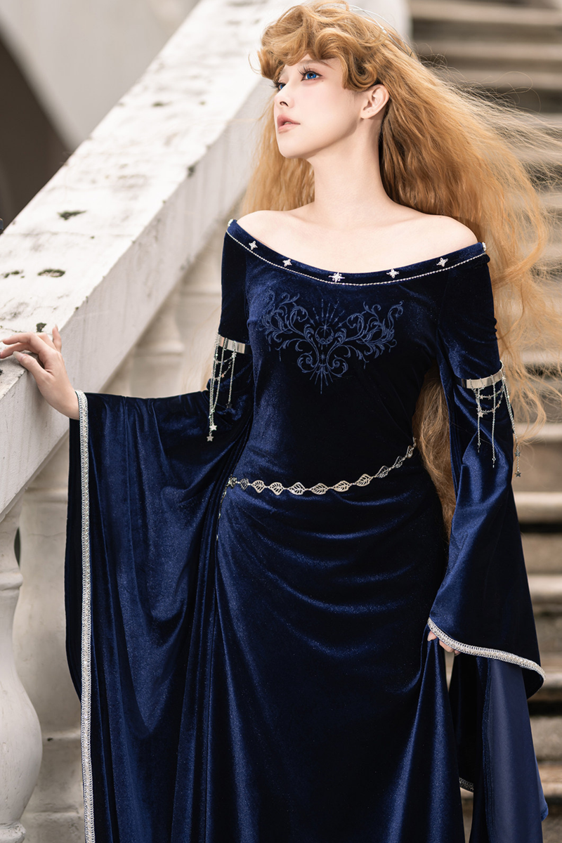 Moonlight Radiant Elf Dress + Innerwear Skirt
