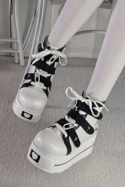 [pre-order] Subculture Round Toe Canvas Shoes