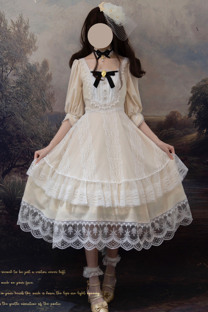 Retro Lace Classic Lolita Dress