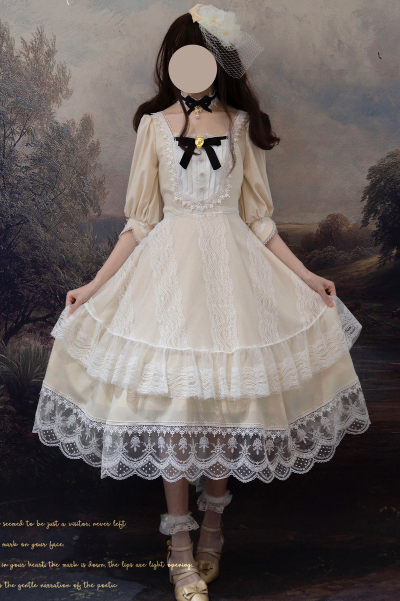 Retro Lace Classic Lolita Dress