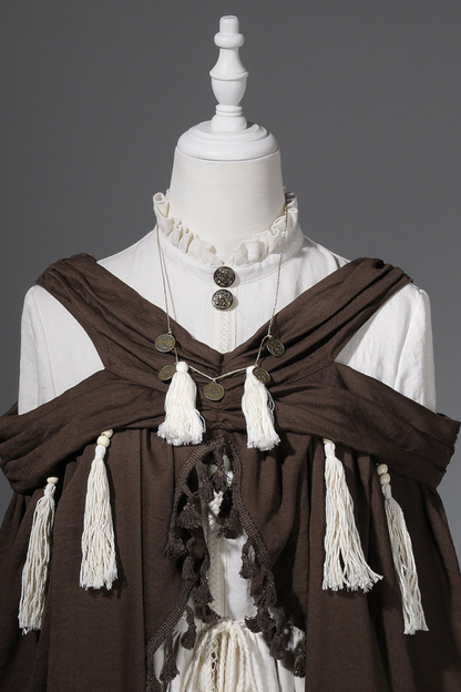 Dream Weaver Dress + Outerwear + Necklace