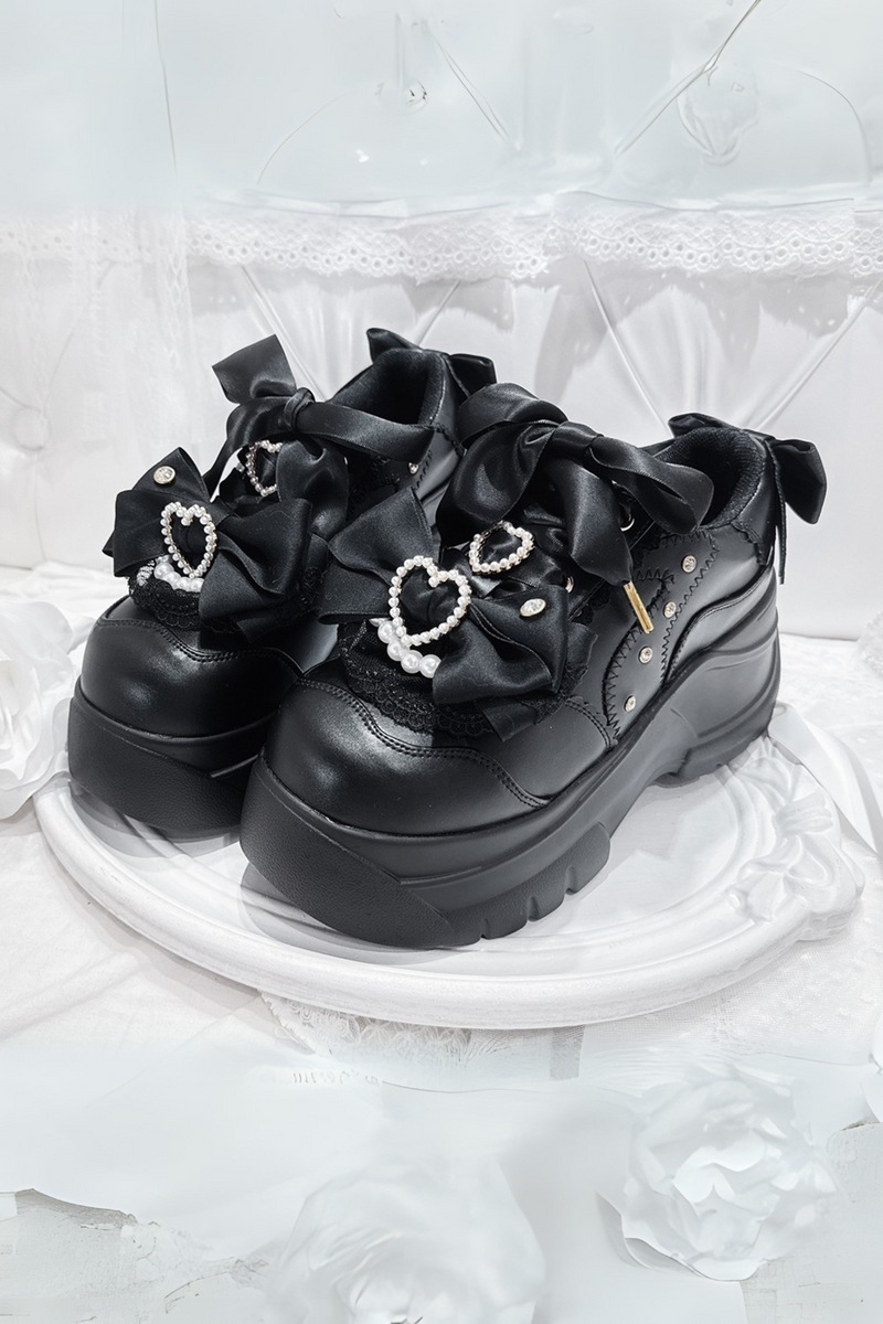 Heart Bubble Muffin Shoes