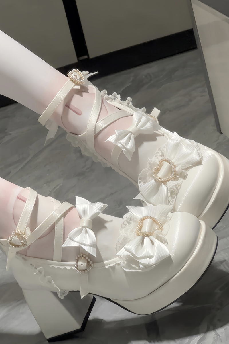 Ribbon Lolita Heels