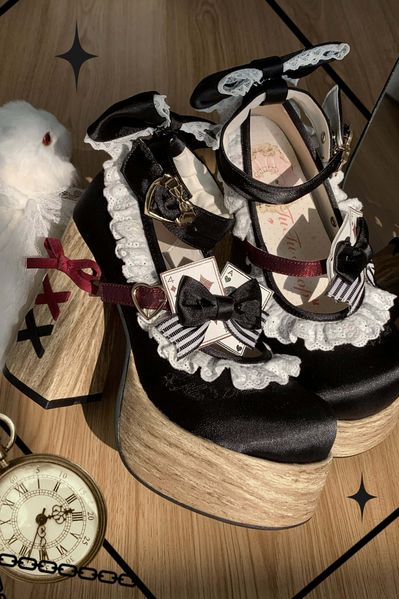 Alice's Adventure Retro Doll Lolita Heels