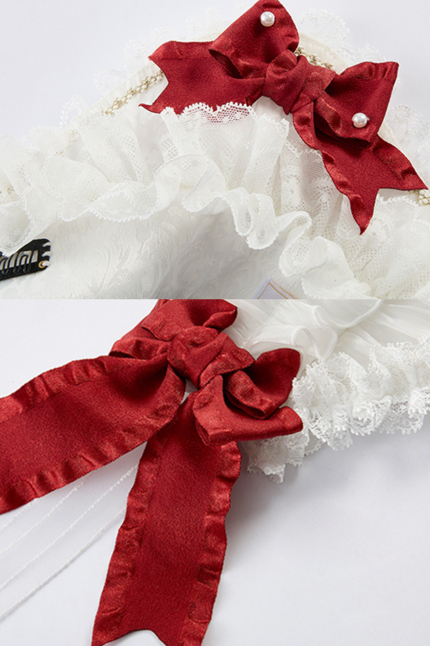 Snow White Princess Lolita Dress + Bonnet + Lace Choker
