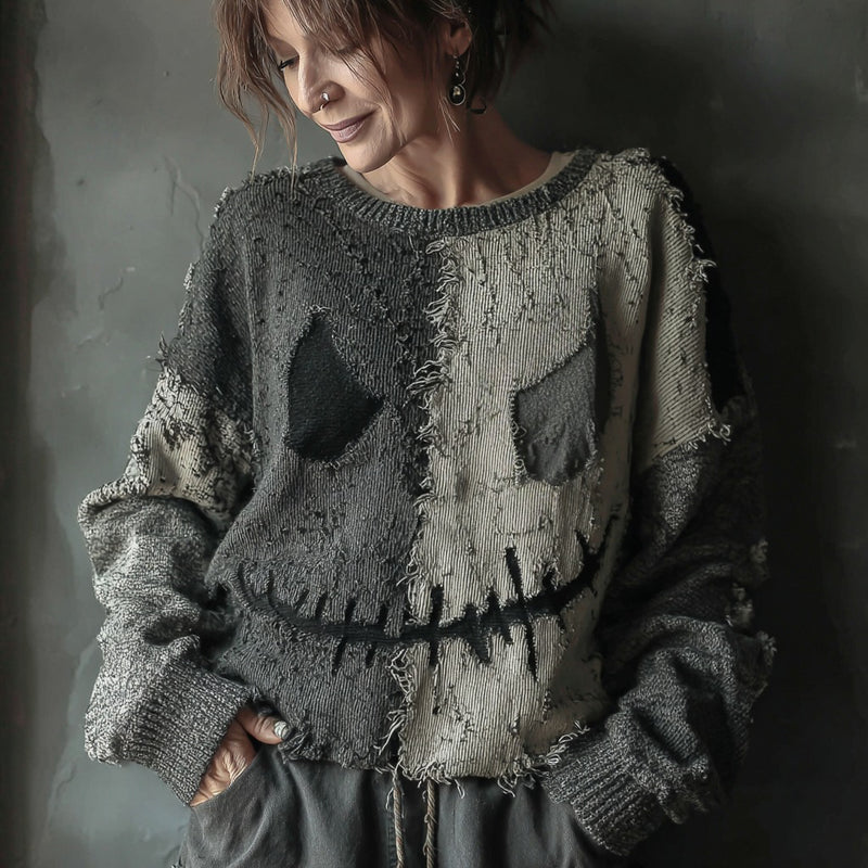 Classic Vintage Sweater with a Flattering Fit