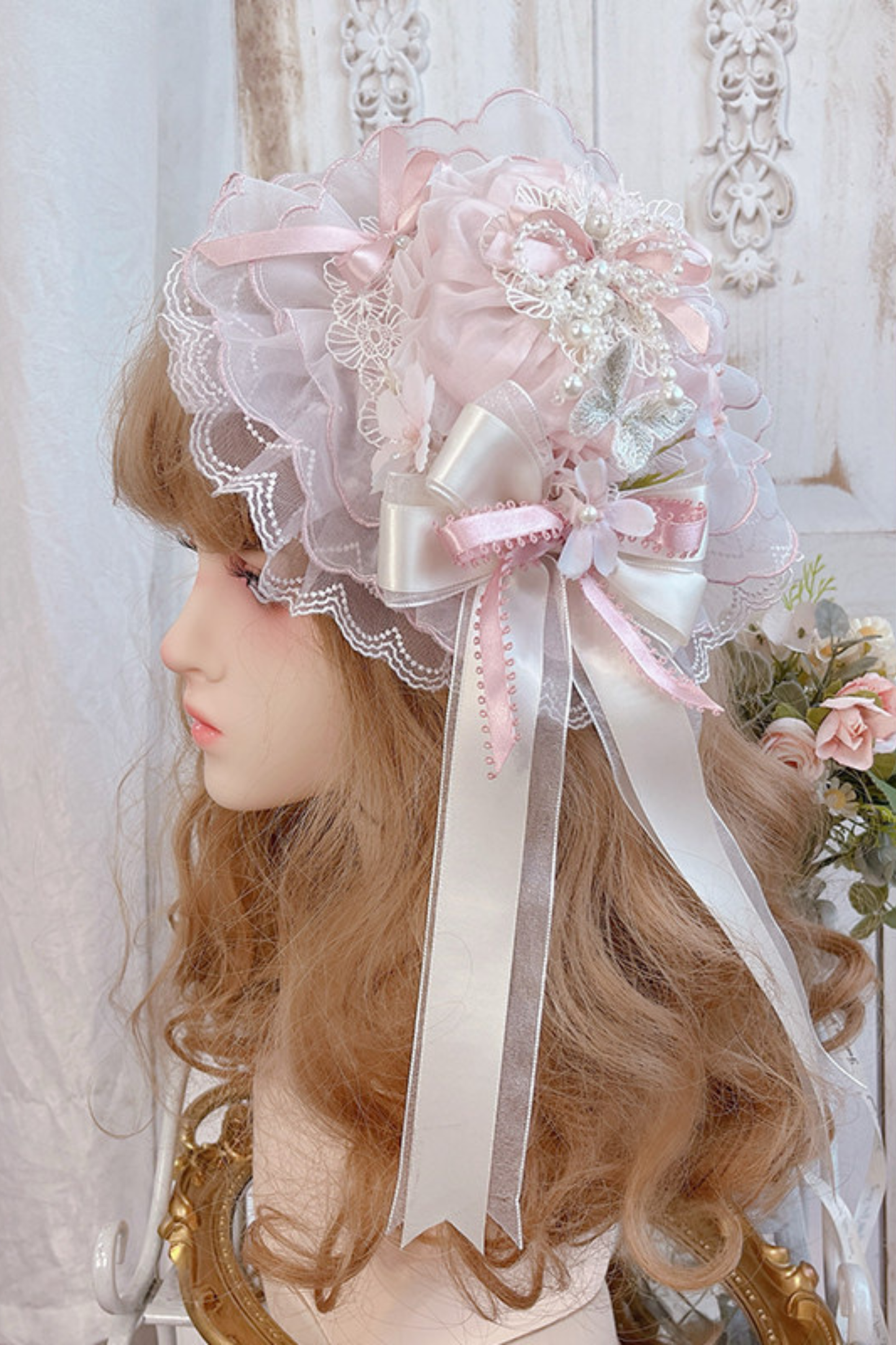 Sweet Cherry Lolita Dress + Jsk + Hairband + Hat + Necklace + Sleeve