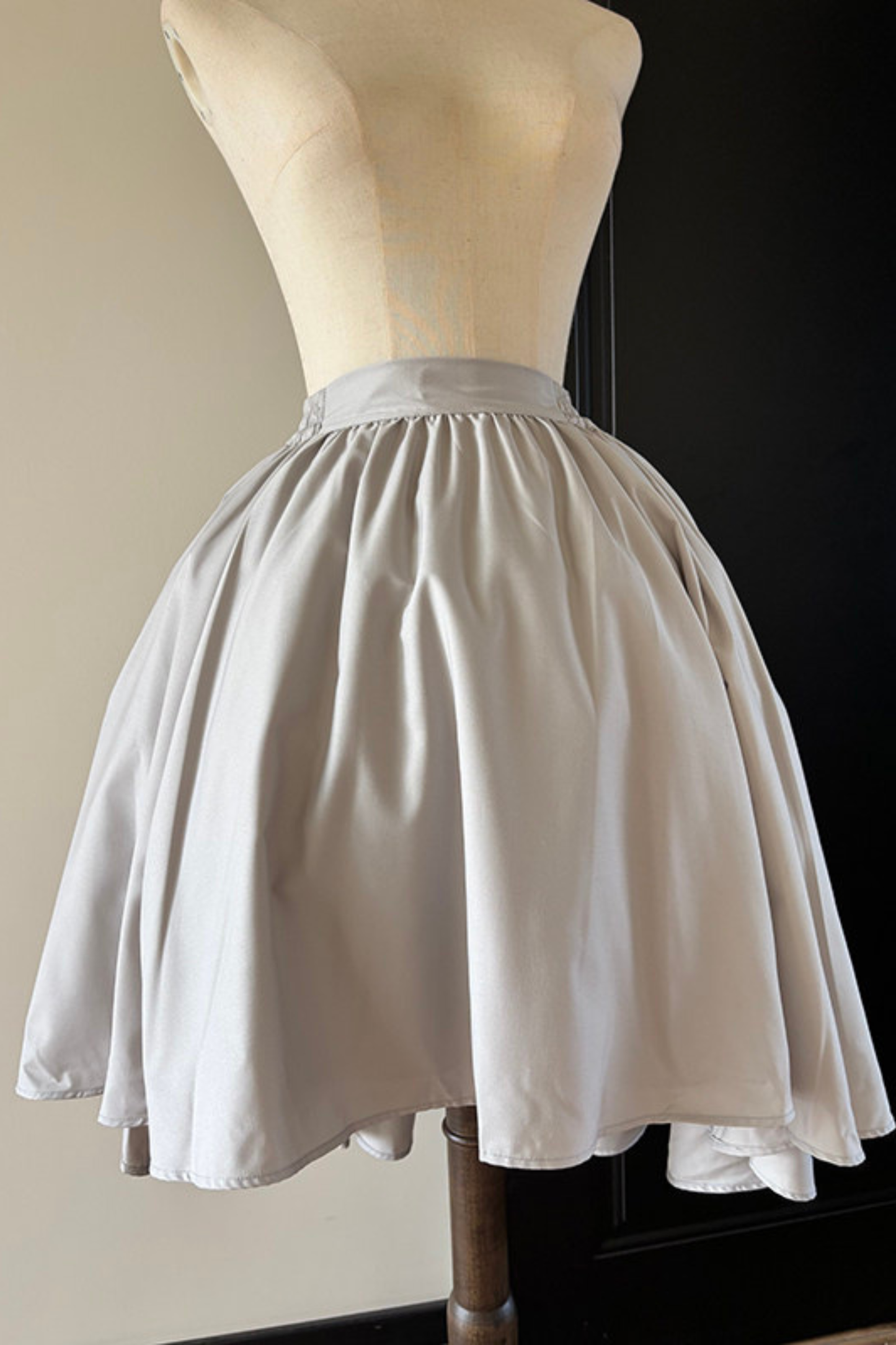 Gothic Puff Shoulder Blouse + Skirt