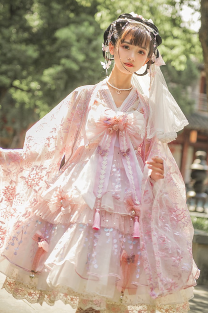 Sakura Sweet Chinese-style Lolita Dress