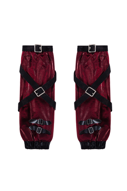 [pre-order] Dark Cyber Suspender Skirt + Shorts + Sleeveless Top + Sleeves