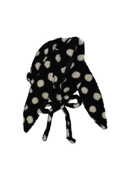 Polka Dot Lamb Wool Hat