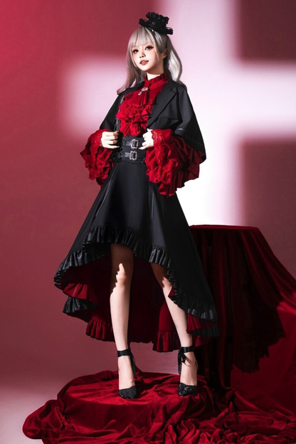 [pre-order Deadline: March 16] Classical Lolita Shirt + Asymmetrical Skirt + Fishtail Skirt + Shorts