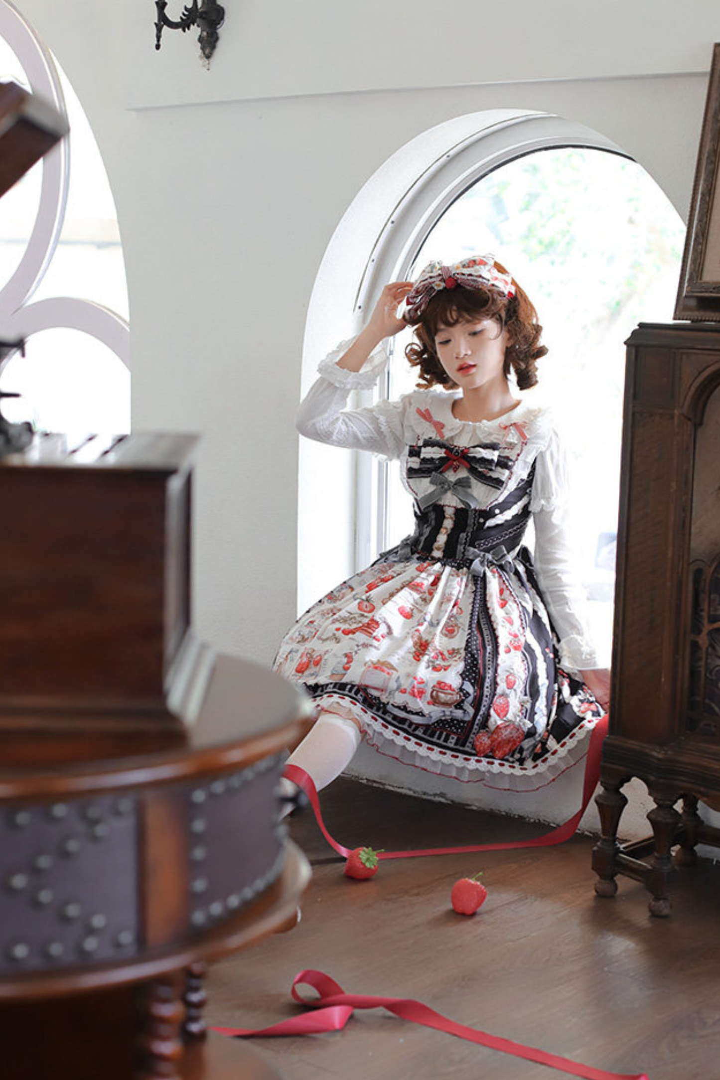Strawberry Manor Lolita Suspender Dress