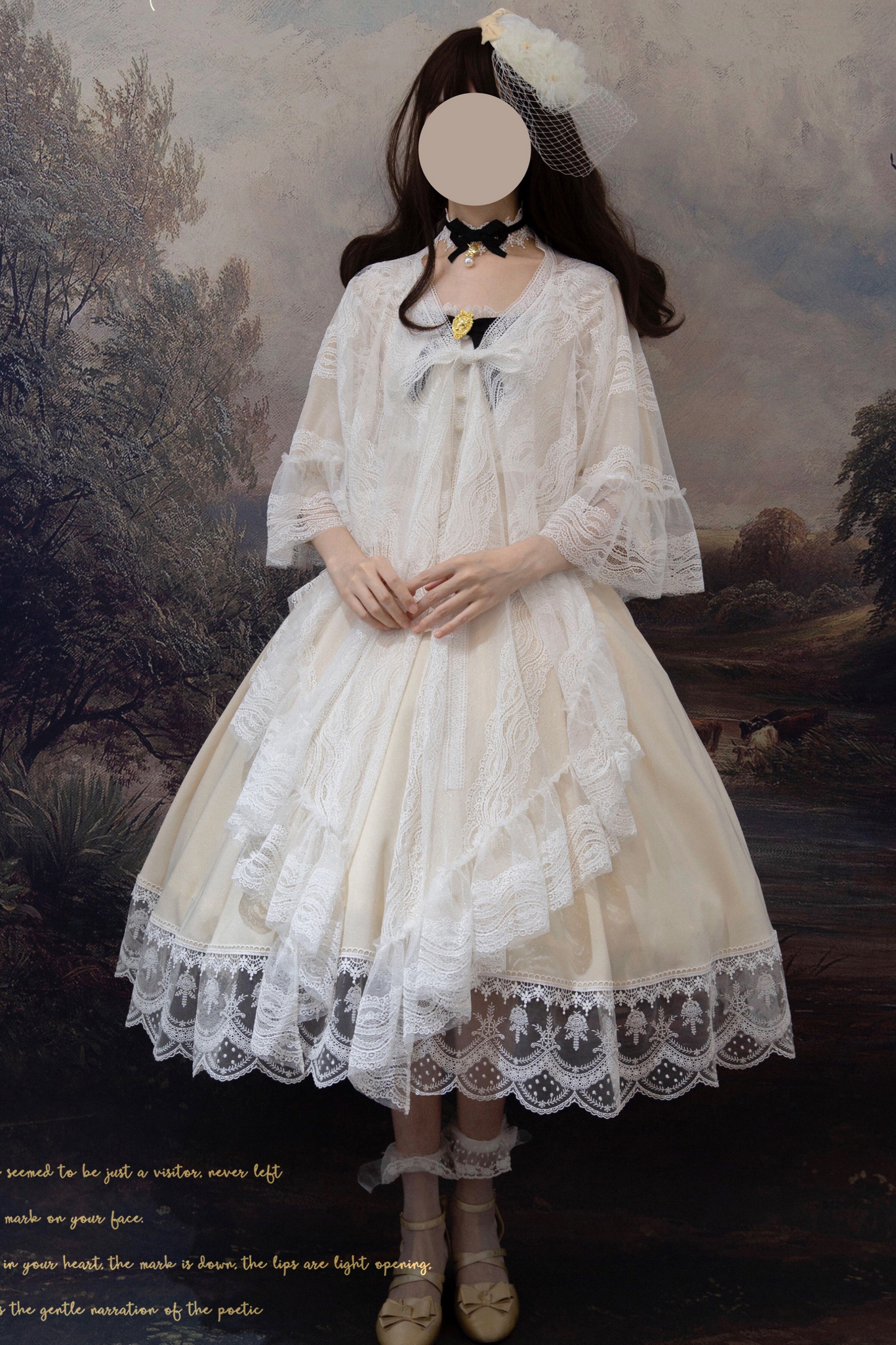 Retro Lace Classic Lolita Dress