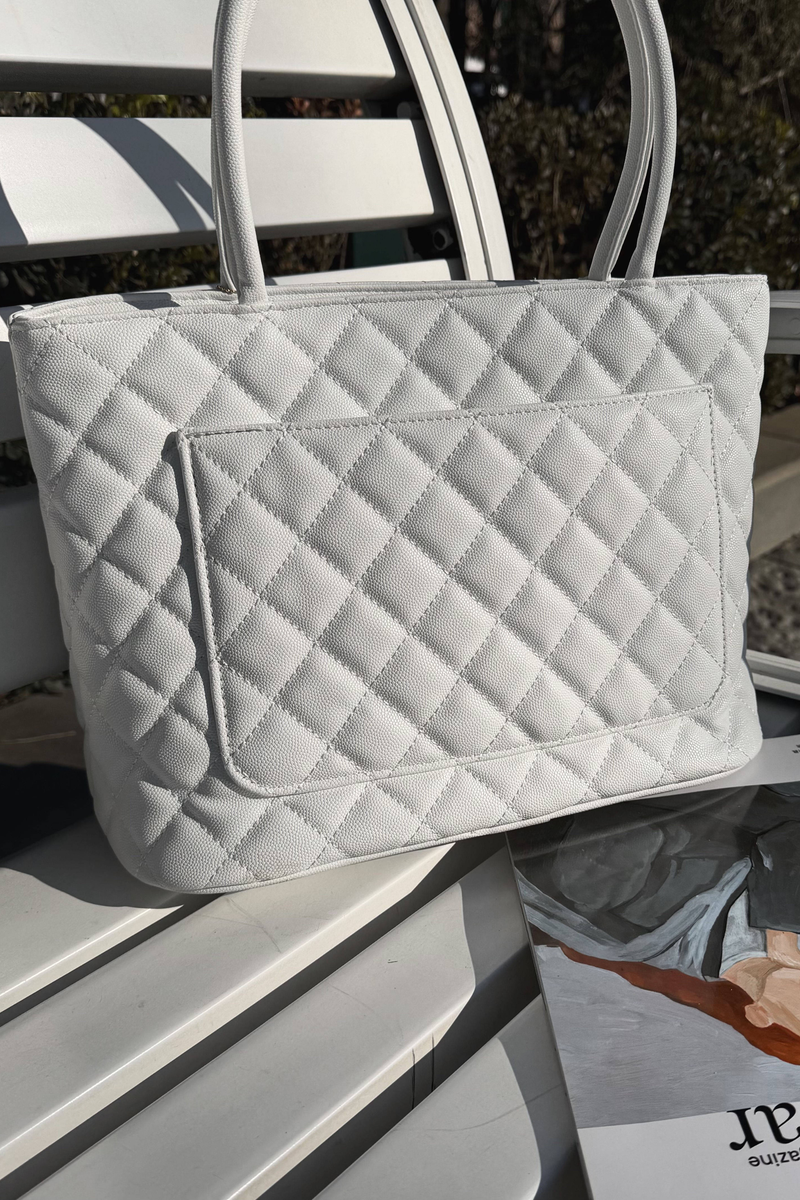 Sweet Quilted Tote Bag