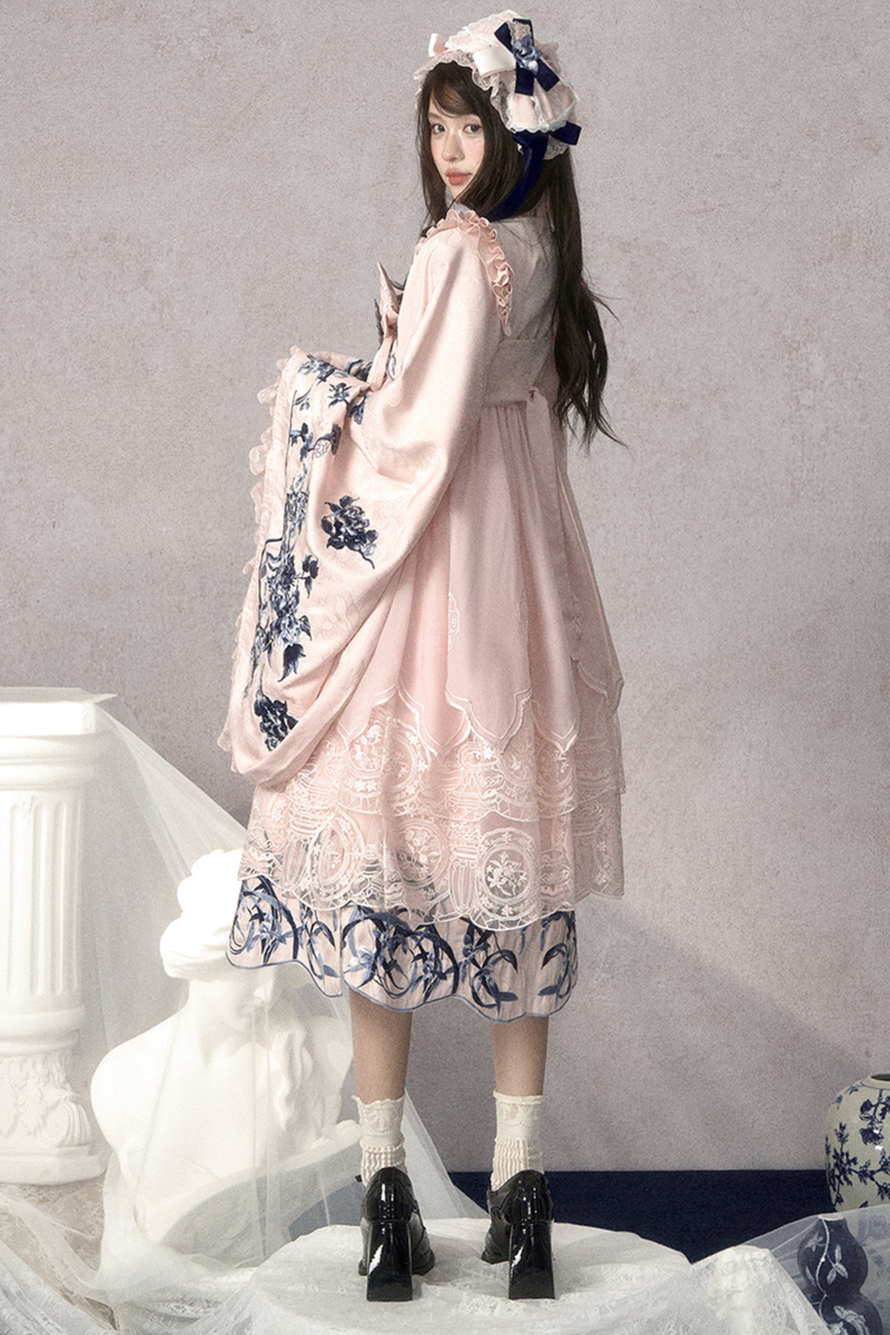 Sweet Chinese-style Cape Jacket