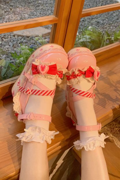 Strawberry Limited Lolita Shoes