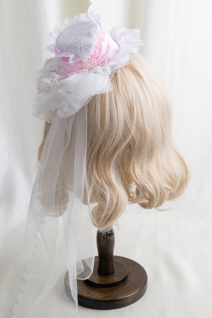 Lace Hat Lolita Clip