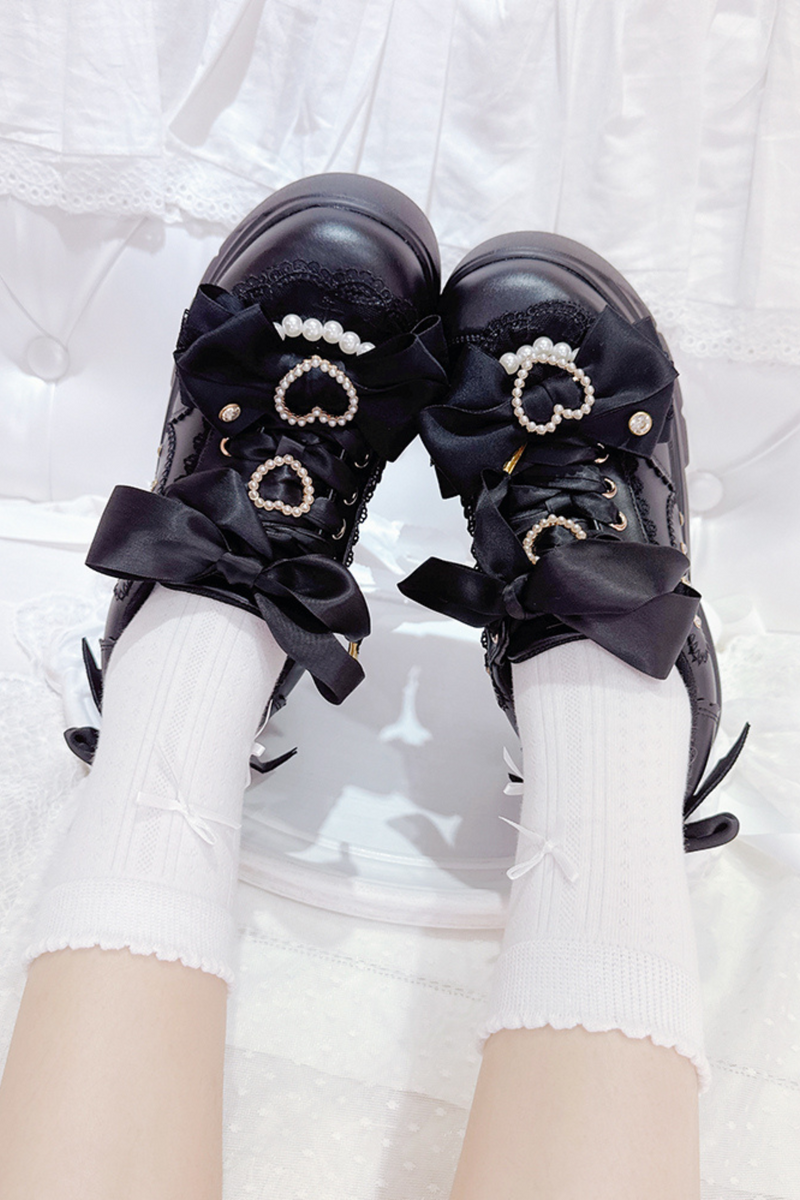 Heart Bubble Muffin Shoes
