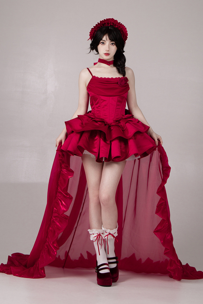 [pre-order] Classical Doll Lolita Jumper Skirt Set
