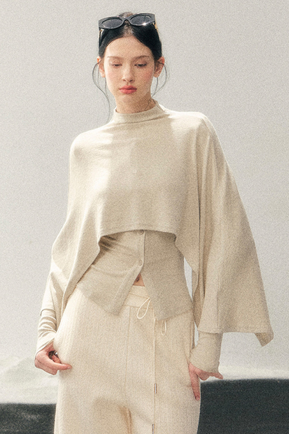 Mode Tight Shawl + Top