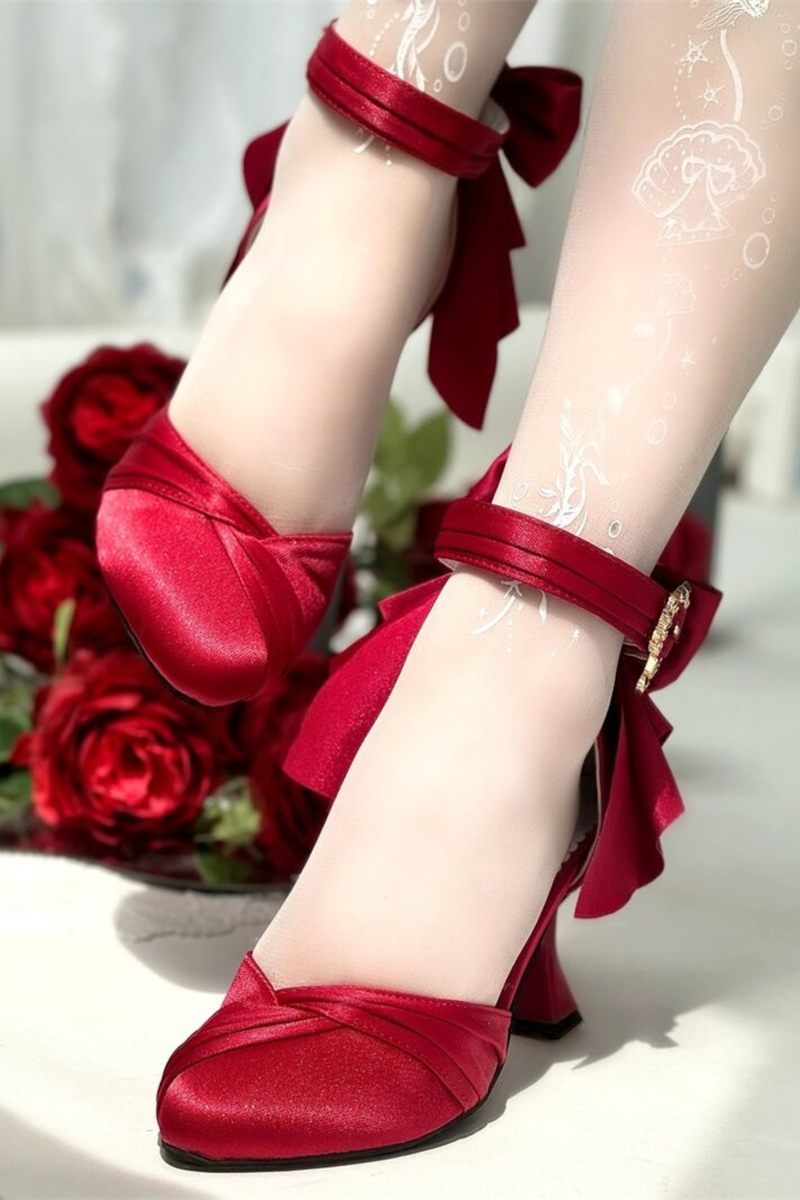 Princess Ribbon Lolita Shoes