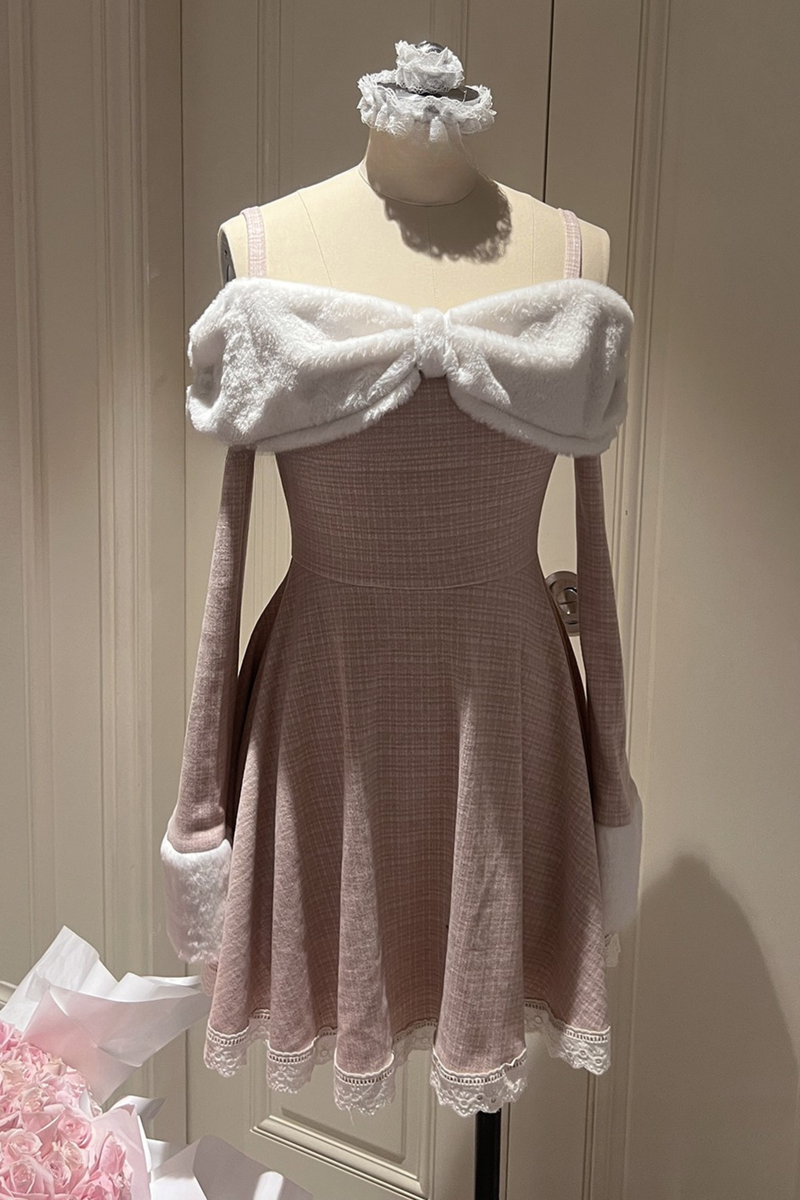 Sweet Off-shoulder Dress