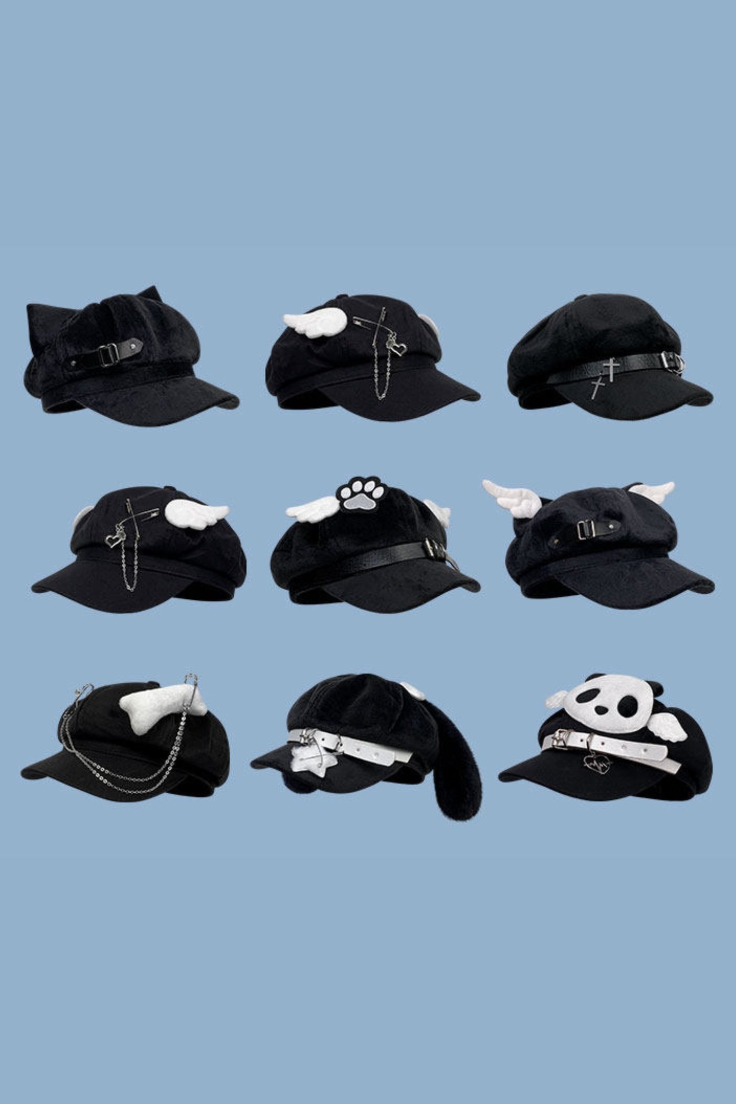 Subculture Dark Cat Wing Hat